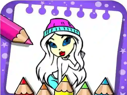Hra Easy Bratz Coloring online