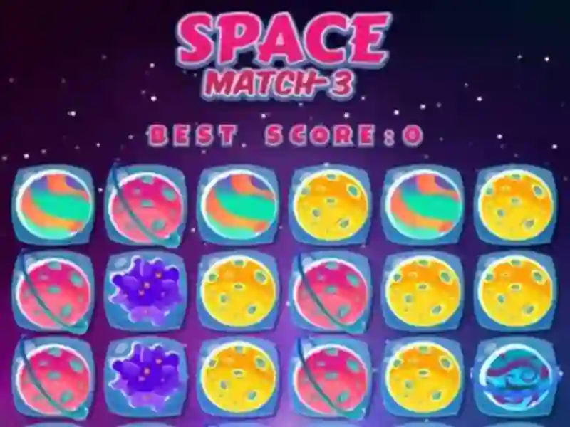 Hra Space Match3 online