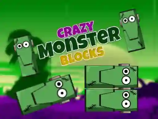 Hra Crazy Monster Blocks online