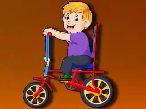 Hra Cartoon Bike Jigsaw online