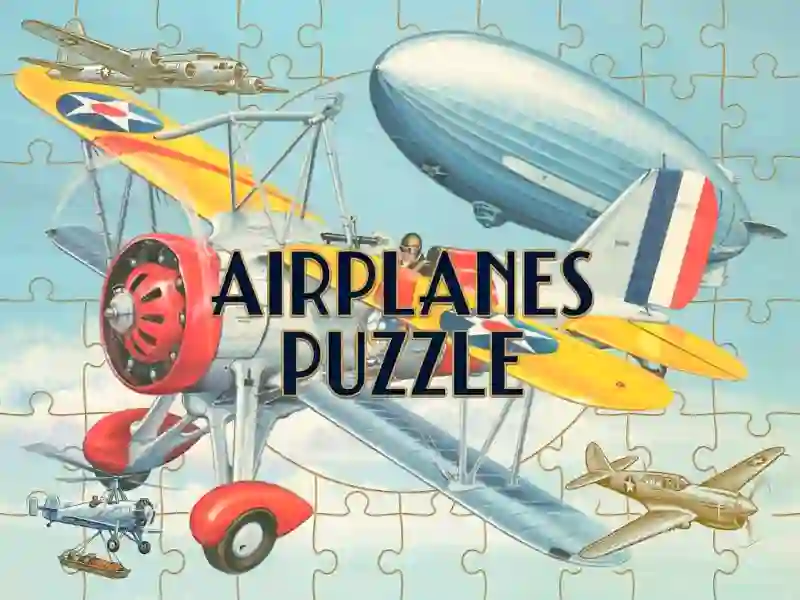Hra Airplanes Puzzle online