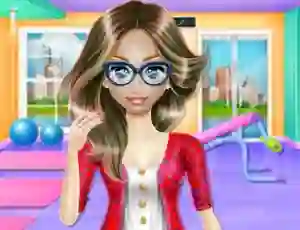 Hra Nerdy Girl Fat to Fit online