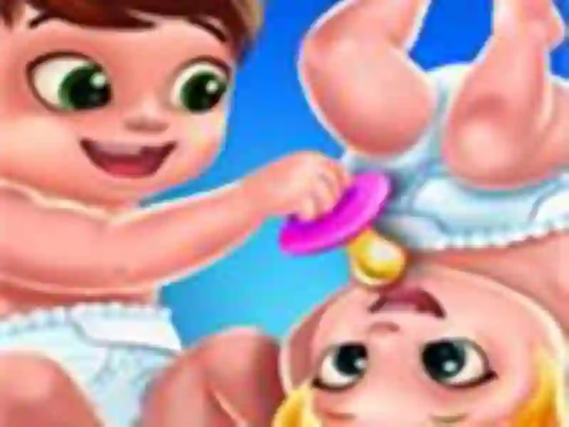 Hra Baby Twins Caring Day online