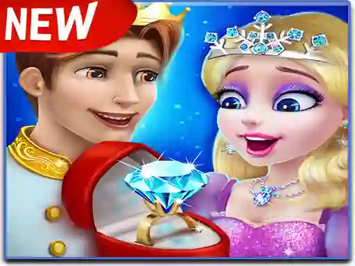 Hra Ice Princess Wedding Day online