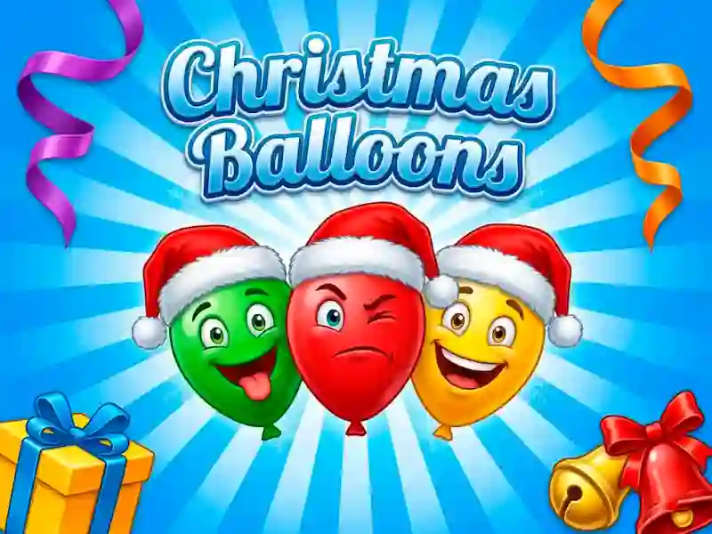 Hra Christmas Balloons online