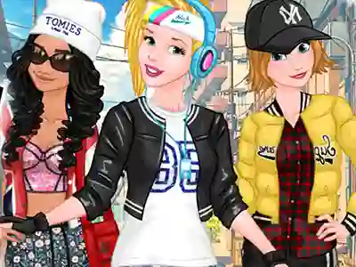 Hra Princesses Sporty & Funky Day online