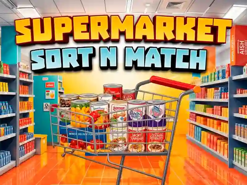 Hra Supermarket Sort N Match online