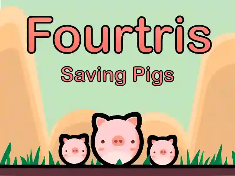 Hra Fourtris Saving Pigs online