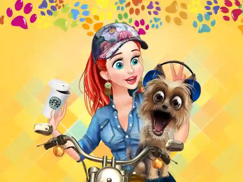 Hra Princesses & Pets Photo Contest online