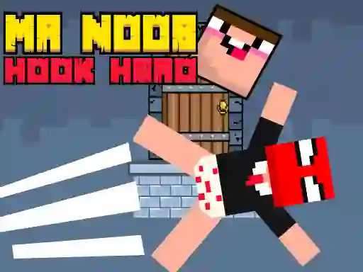Hra Mr Noob Hook Hero online