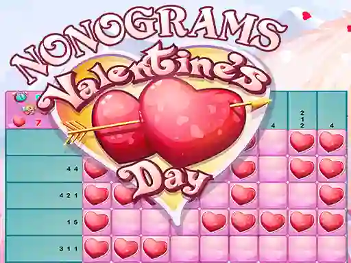 Hra Nonograms Valentines Day online