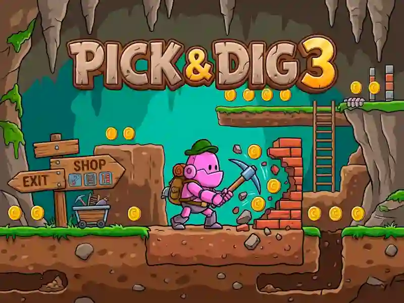 Hra Pick & Dig 3 online