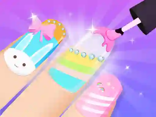 Hra Girls Fun Nail Salon online