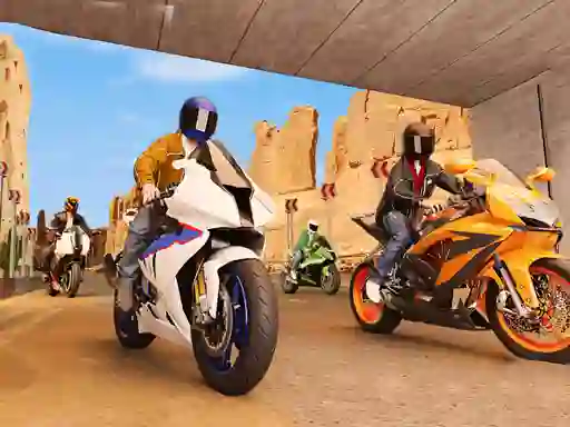 Hra Real Motorbike Simulator Race 3D online