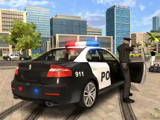 Hra Cartoon Police Car online