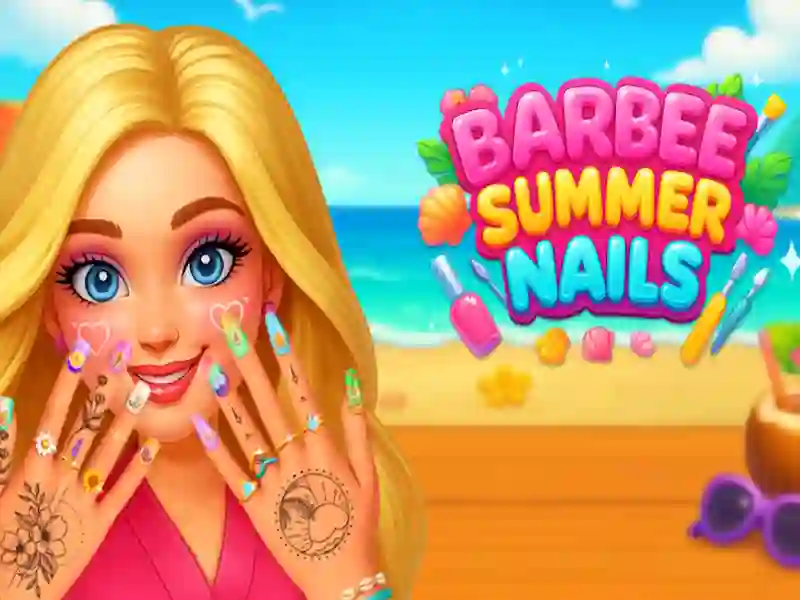Hra Barbee Summer Nails online