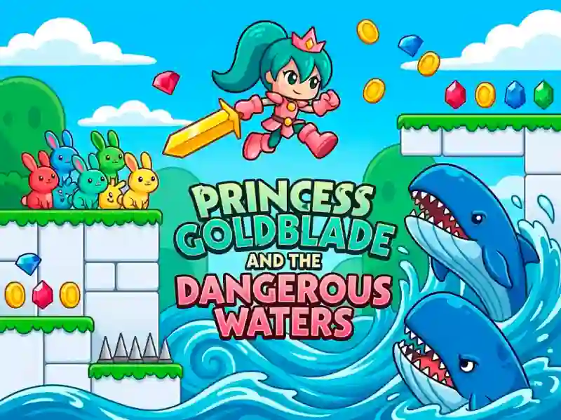 Hra Princess Goldblade and the Dangerous Waters online