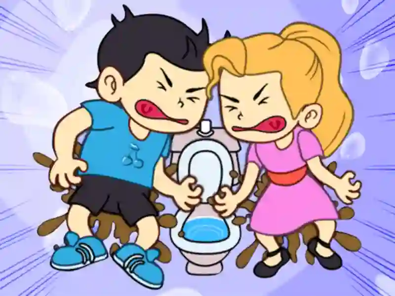 Hra Toilet Rush Race: Draw Puzzle online