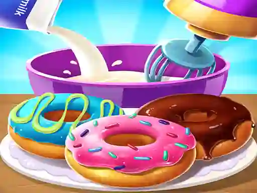 Hra Sweet Donut Maker Bakery online