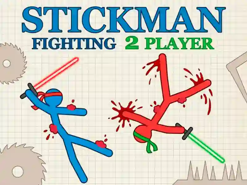 Hra Stickman Fighting 2 Player online