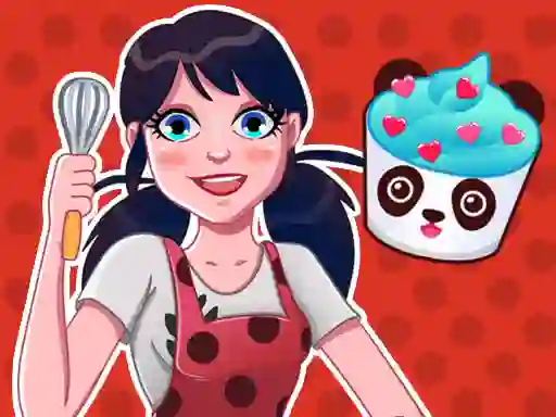 Hra Miraculous Cupcake maker online