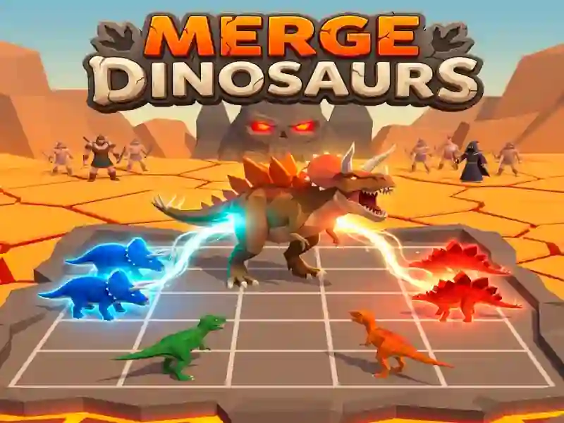 Hra Merge Dinosaurs online