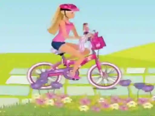 Hra BARBIE RIDES A BIKE online