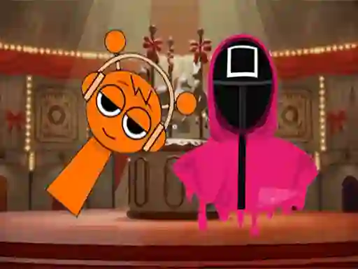Hra Squid Sprunki Mingle Game 2 online