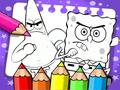 Hra Sponge Bob Coloring Book online