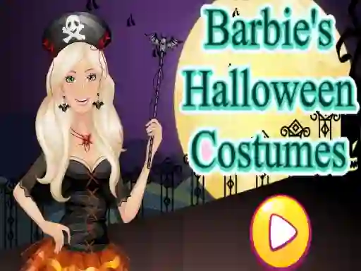 Hra Barbie Halloween Costumes online