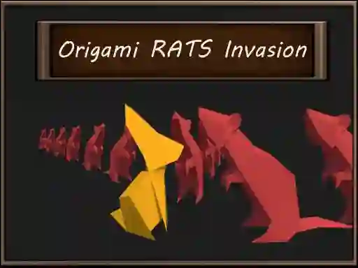 Hra Origami Rats Invasion online