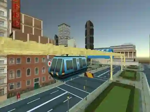 Hra Sky Train Simulator: Elevated Train Driving online