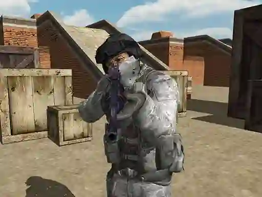 Hra Counter City Strike Commando Action online