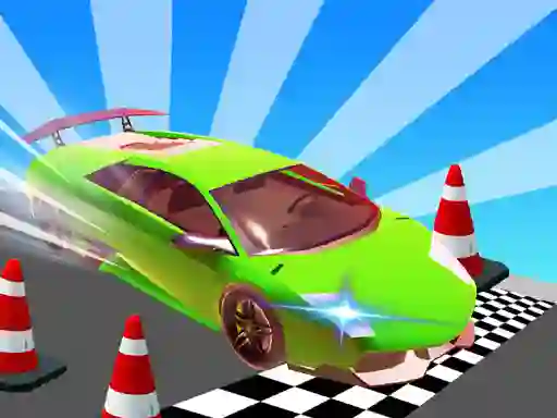 Hra Car Stunt Races Mega Ramps online