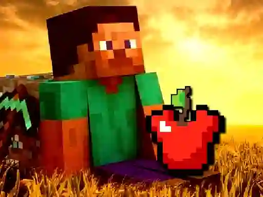 Hra Mineblox Apple Shooter online