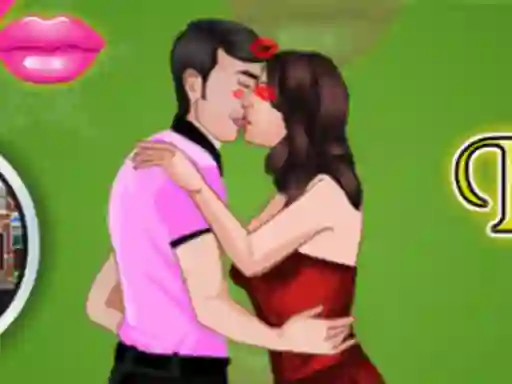 Hra Christmas Eve Kissing online