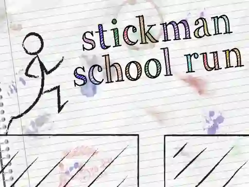 Hra Stickman School Run online