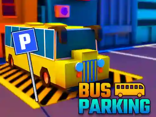 Hra Bus Parking City 3d online