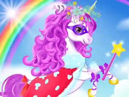 Hra Baby unicorn dress up online