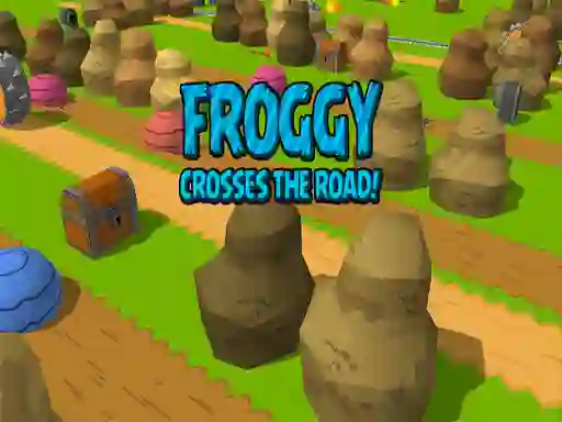Hra Froggy Crosses The Road! online