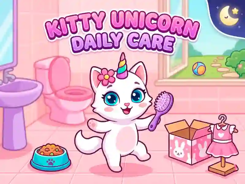 Hra Kitty Unicorn Daily Care online