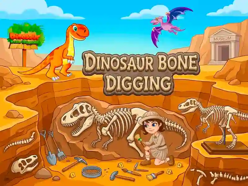 Hra Dinosaur Bone Digging online