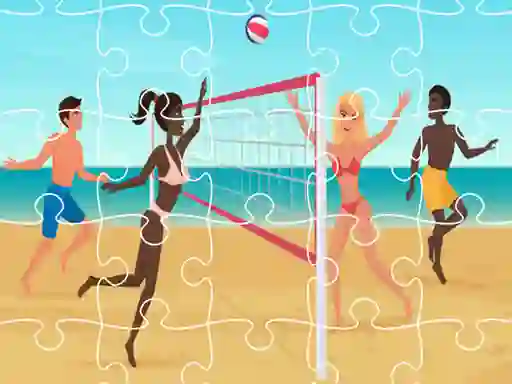 Hra Beach Volleyball Jigsaw online