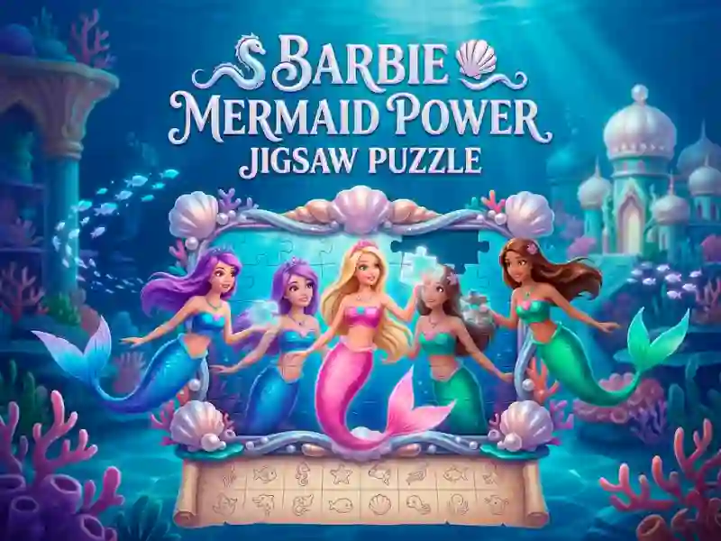 Hra Barbie Mermaid Power Jigsaw Puzzle online
