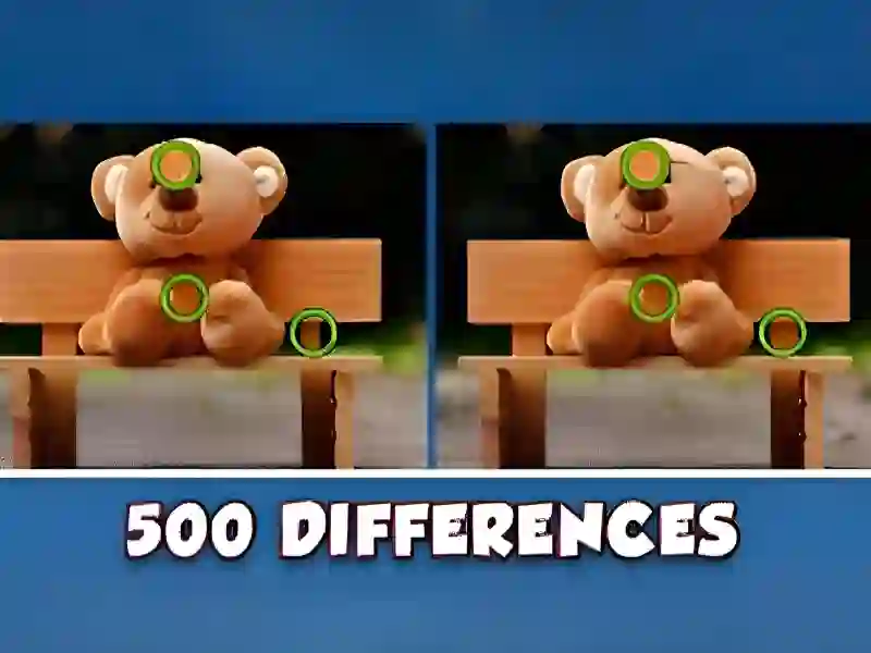 Hra Find 500 Differences online