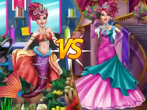 Hra Mermaid vs Princess online