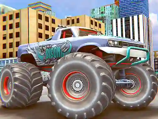 Hra Monster Truck Stunt Driving Simulation online