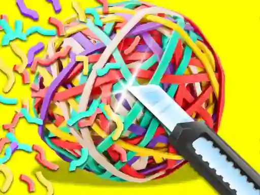 Hra Rubber Band Cutting online