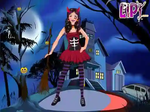 Hra Halloween Doll Party Fashion online
