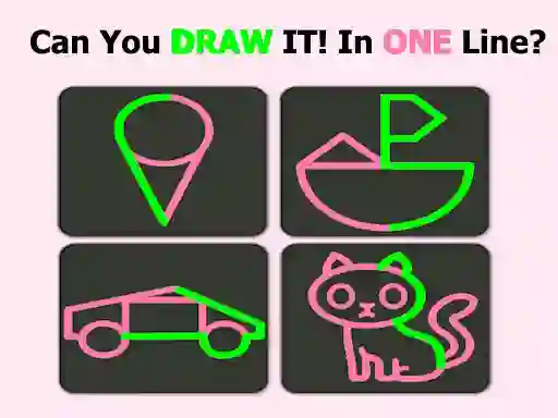 Hra Brain Test: One Line Draw Puzzle online